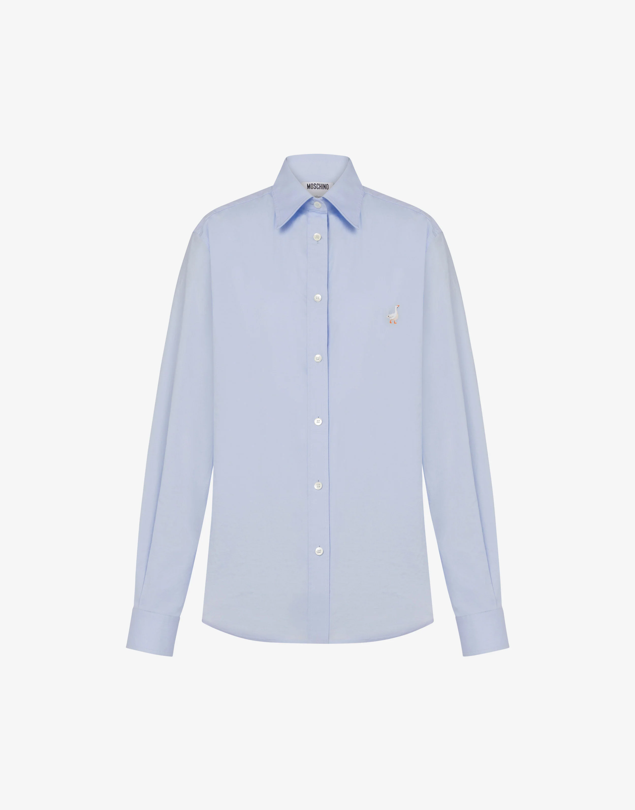 Cotton poplin shirt Goose