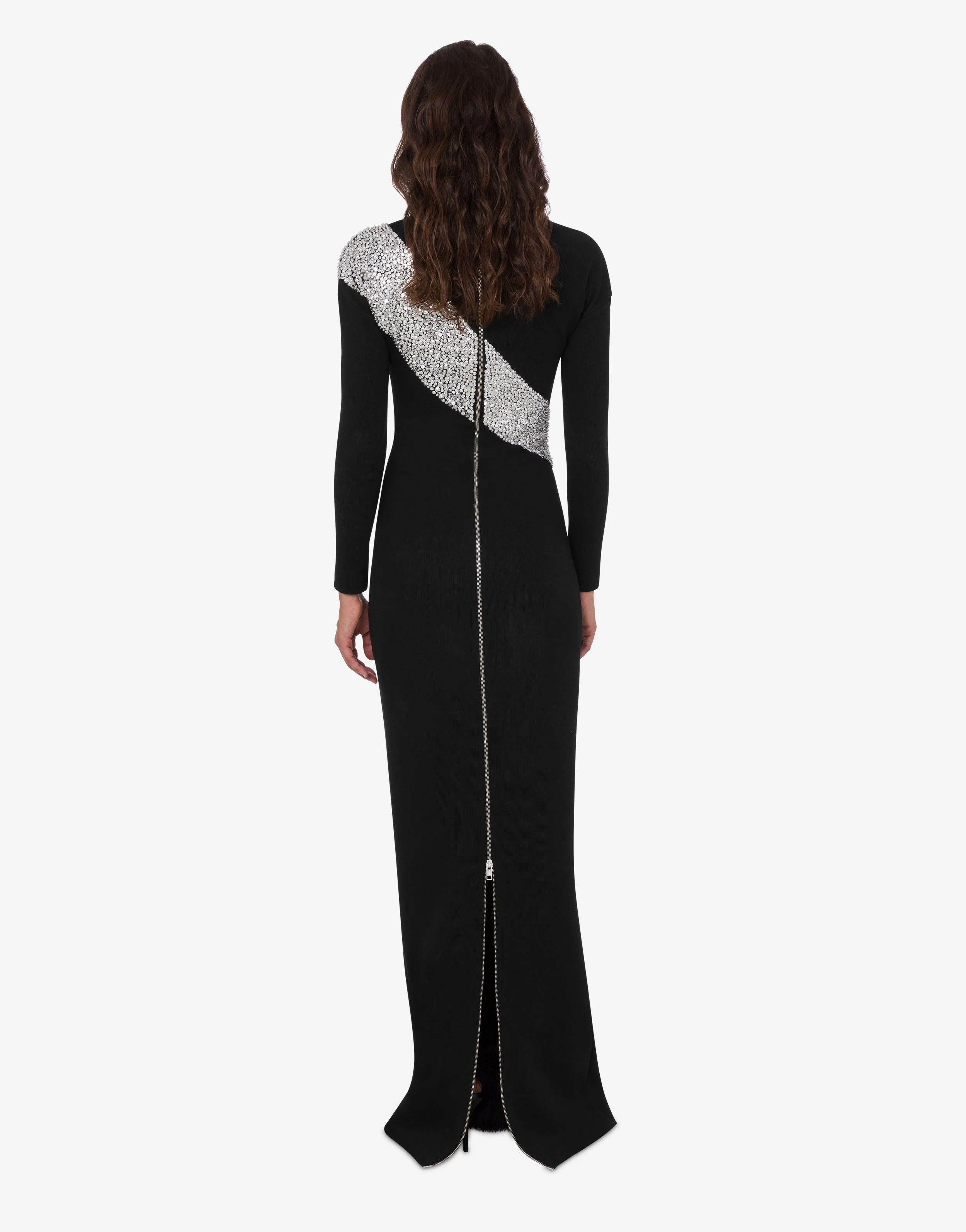 Decorated cotton blend dress - Image 2