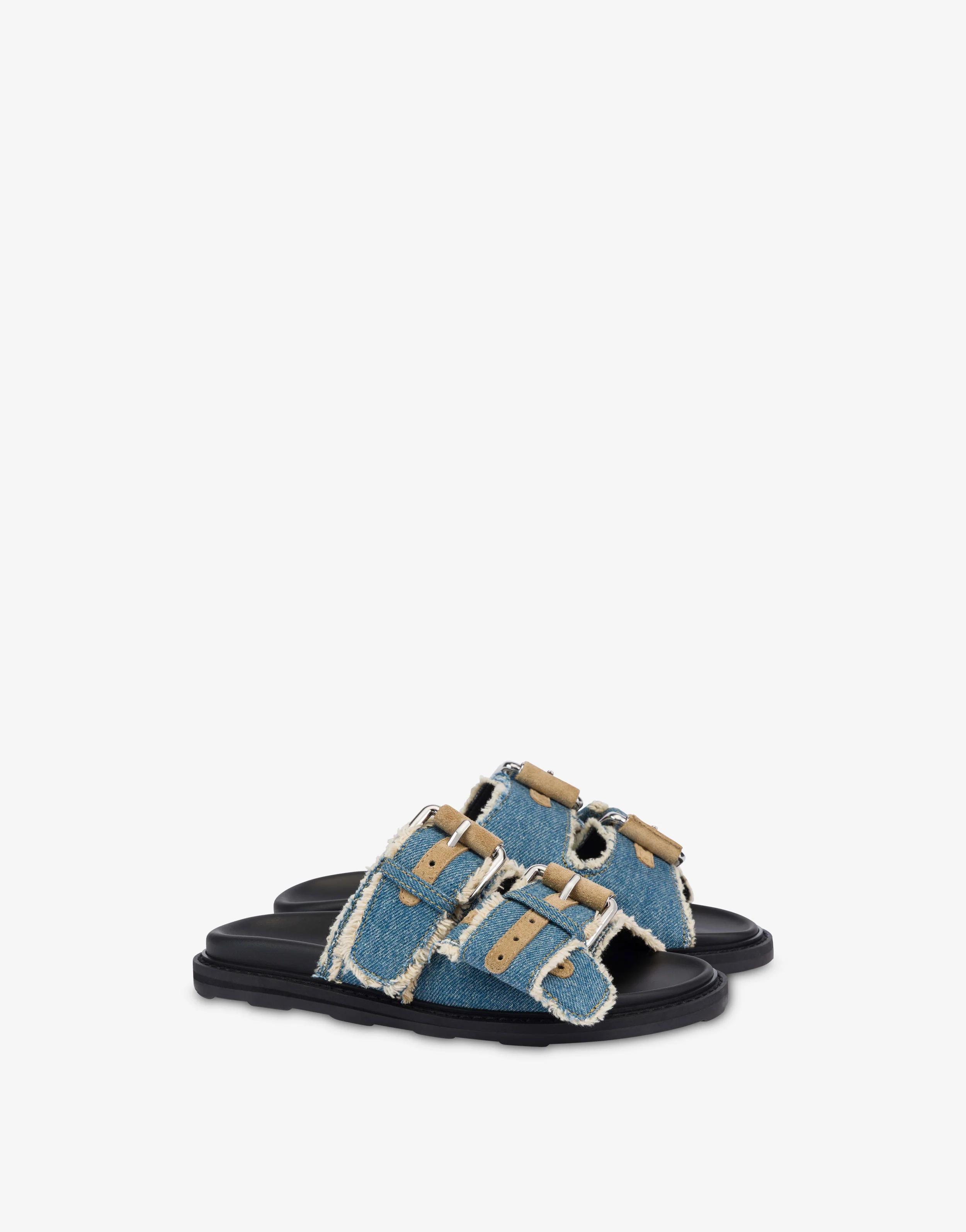 Denim sandals