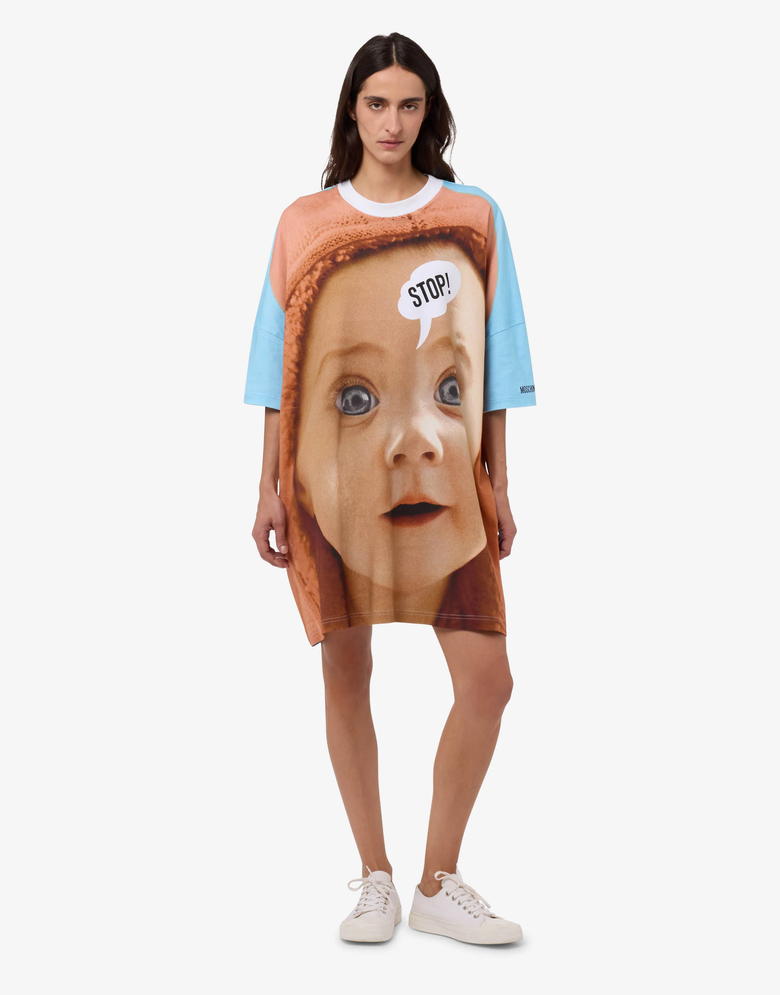 Heavy cotton printed dress