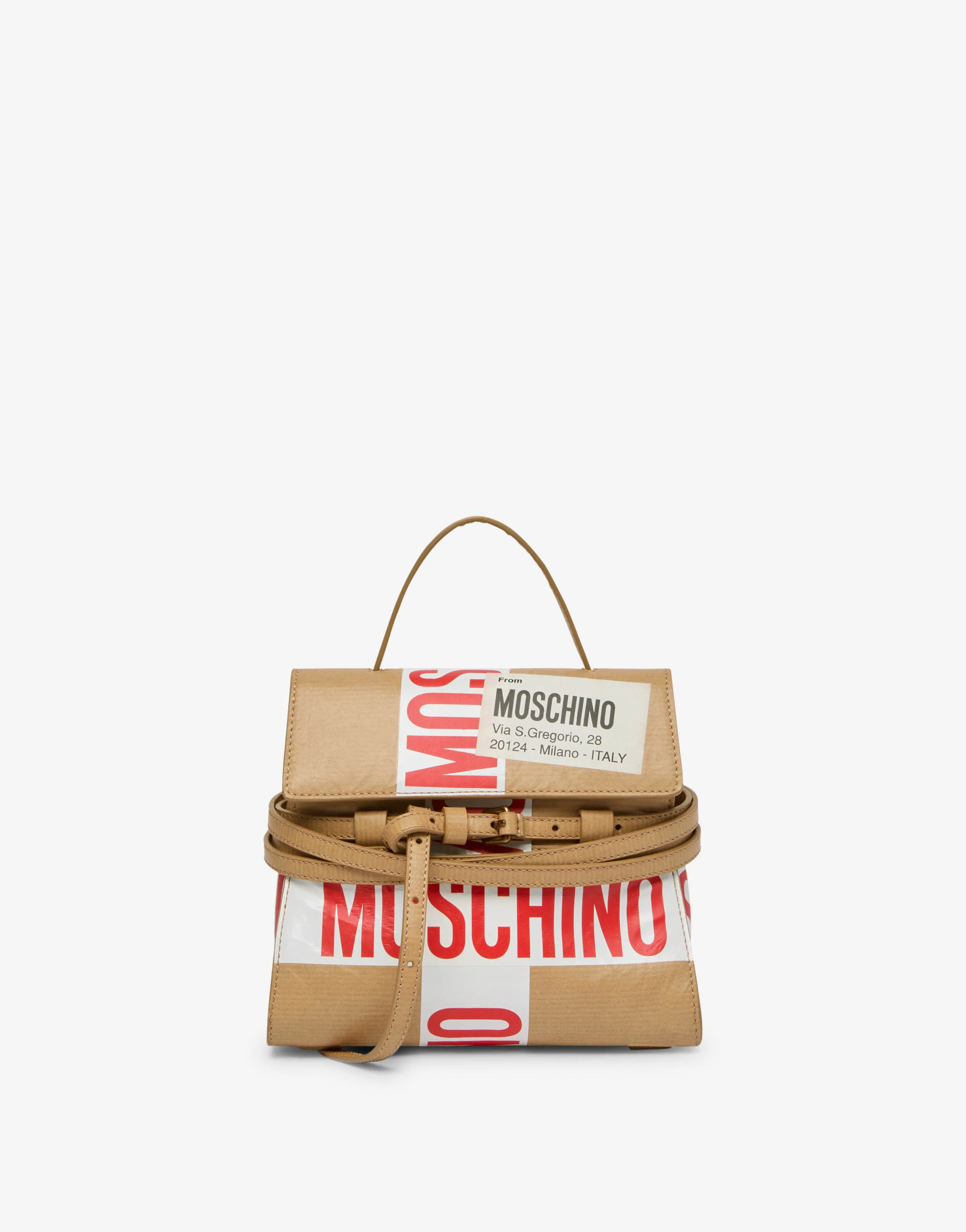 Moschino Tie Me small handbag
