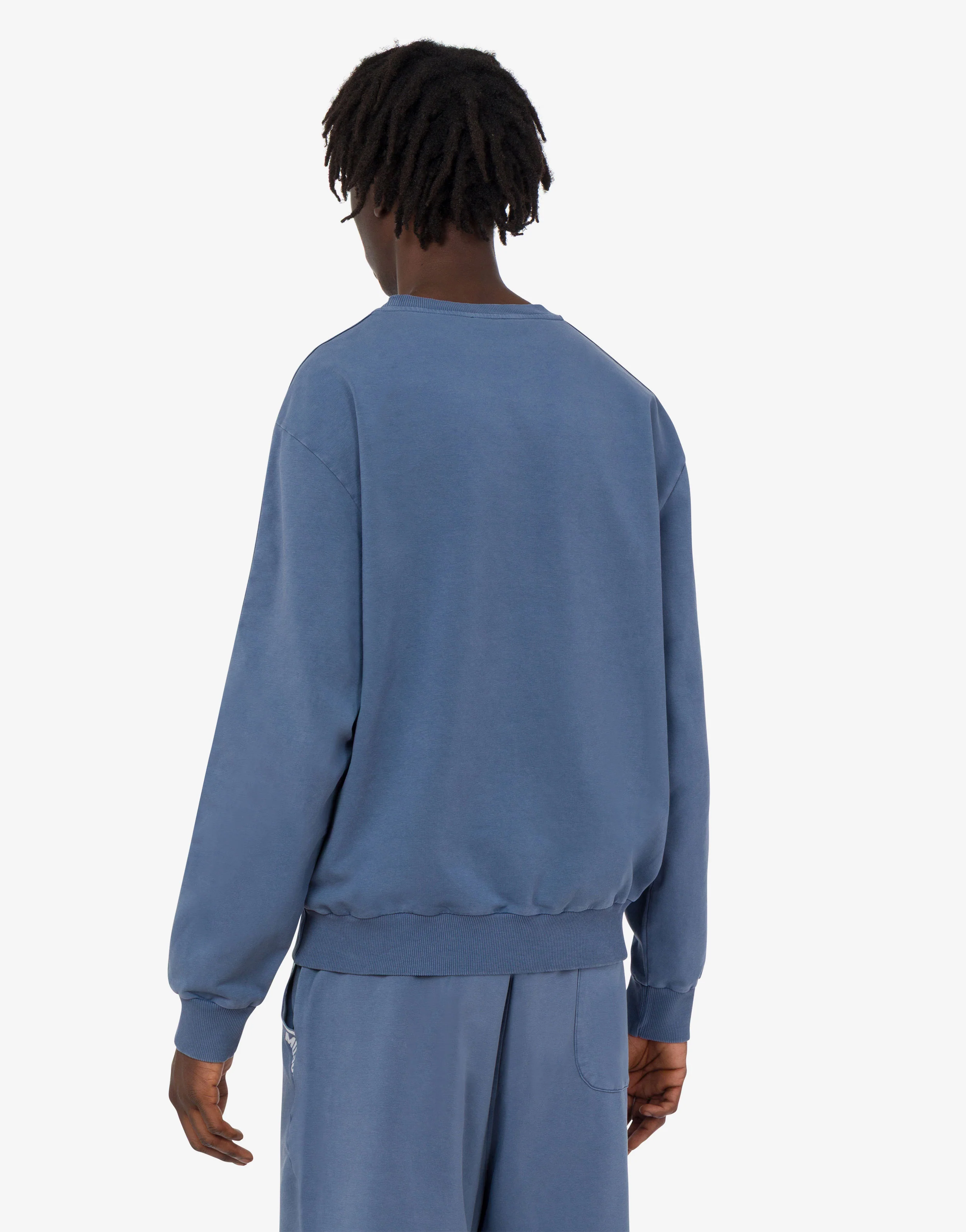 Piece-dyed cotton sweatshirt - Image 3