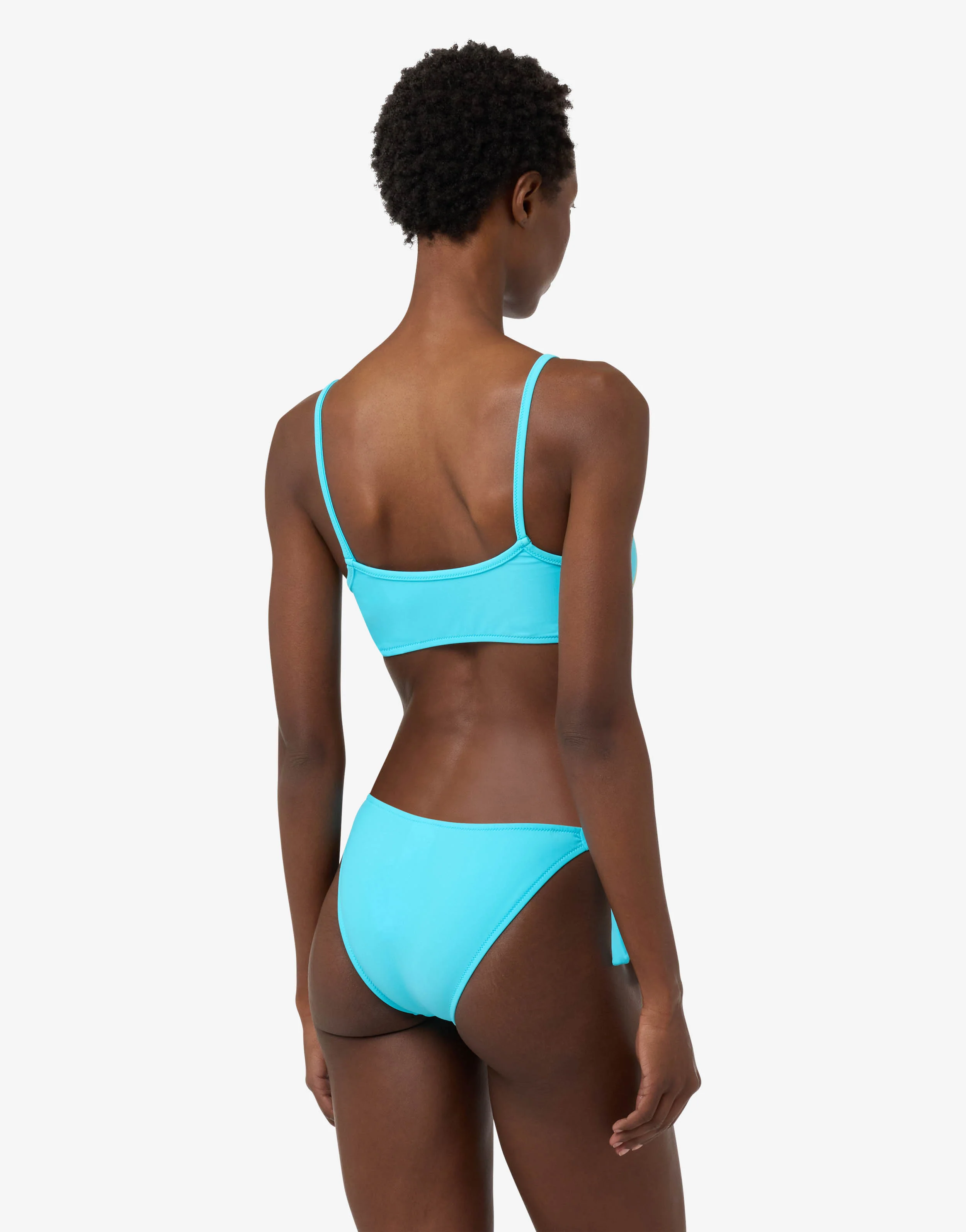 Printed bandeau bikini top - Image 4