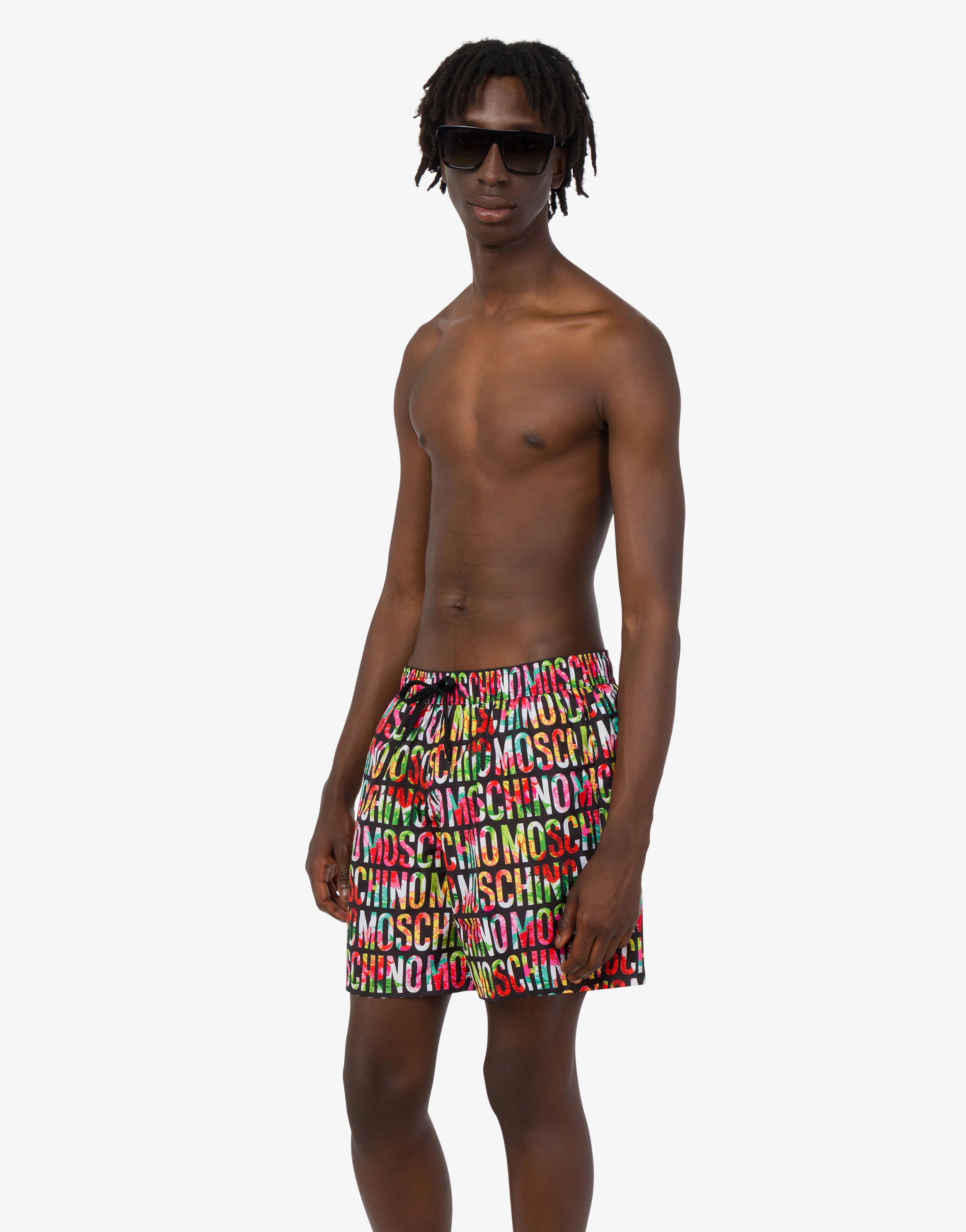 Printed nylon swim trunks - Image 2