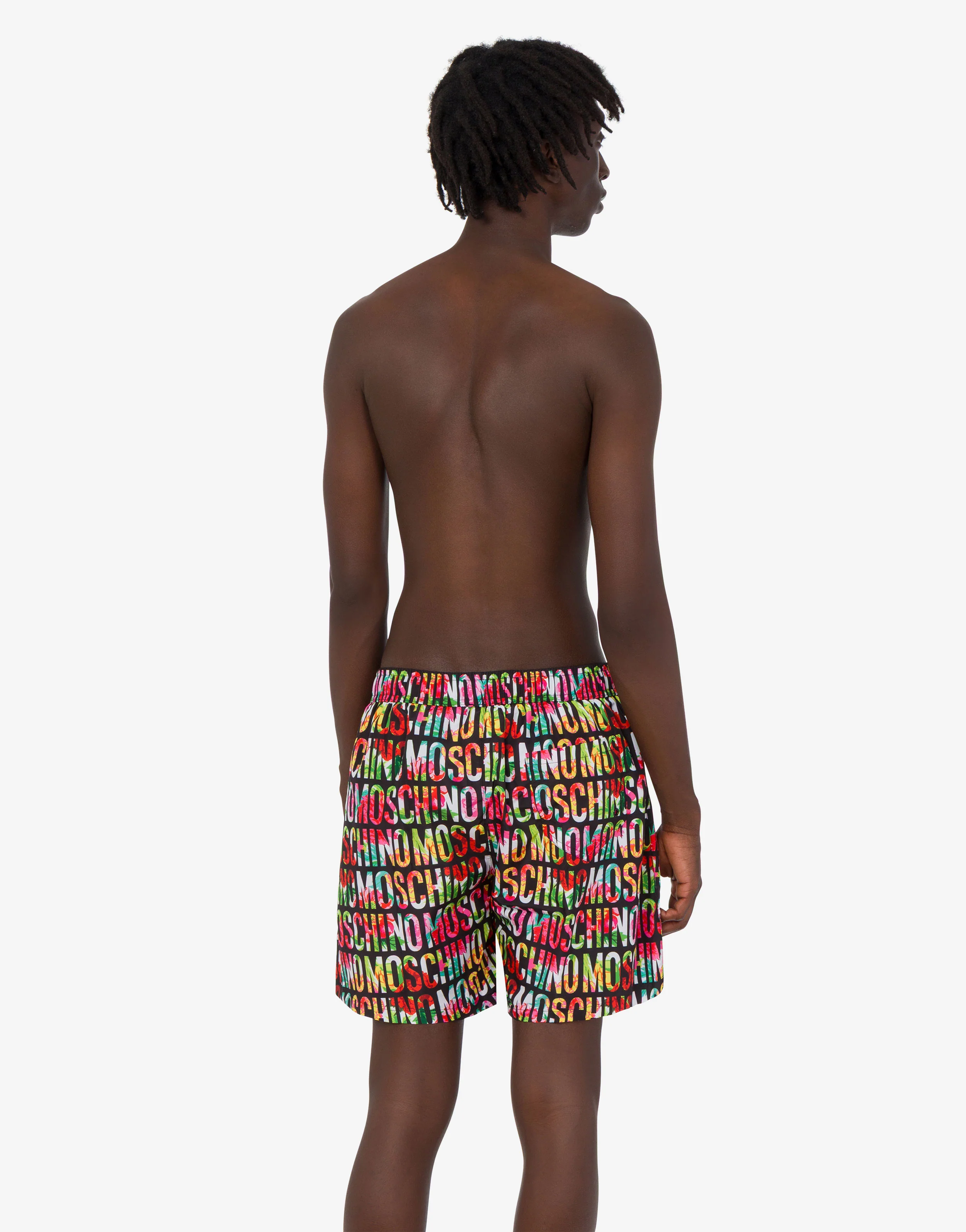 Printed nylon swim trunks - Image 3
