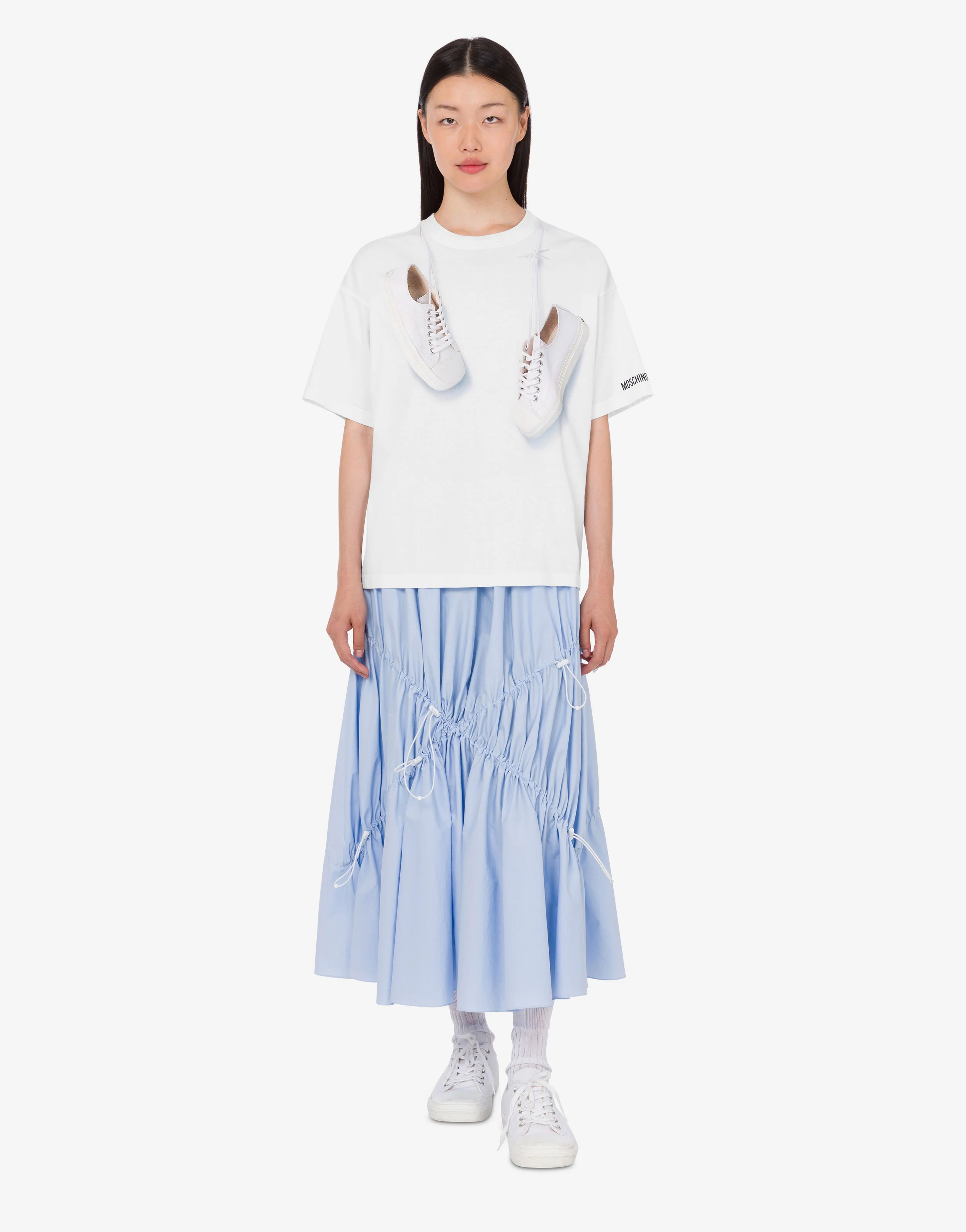 Printed organic cotton jersey T-shirt - Image 3