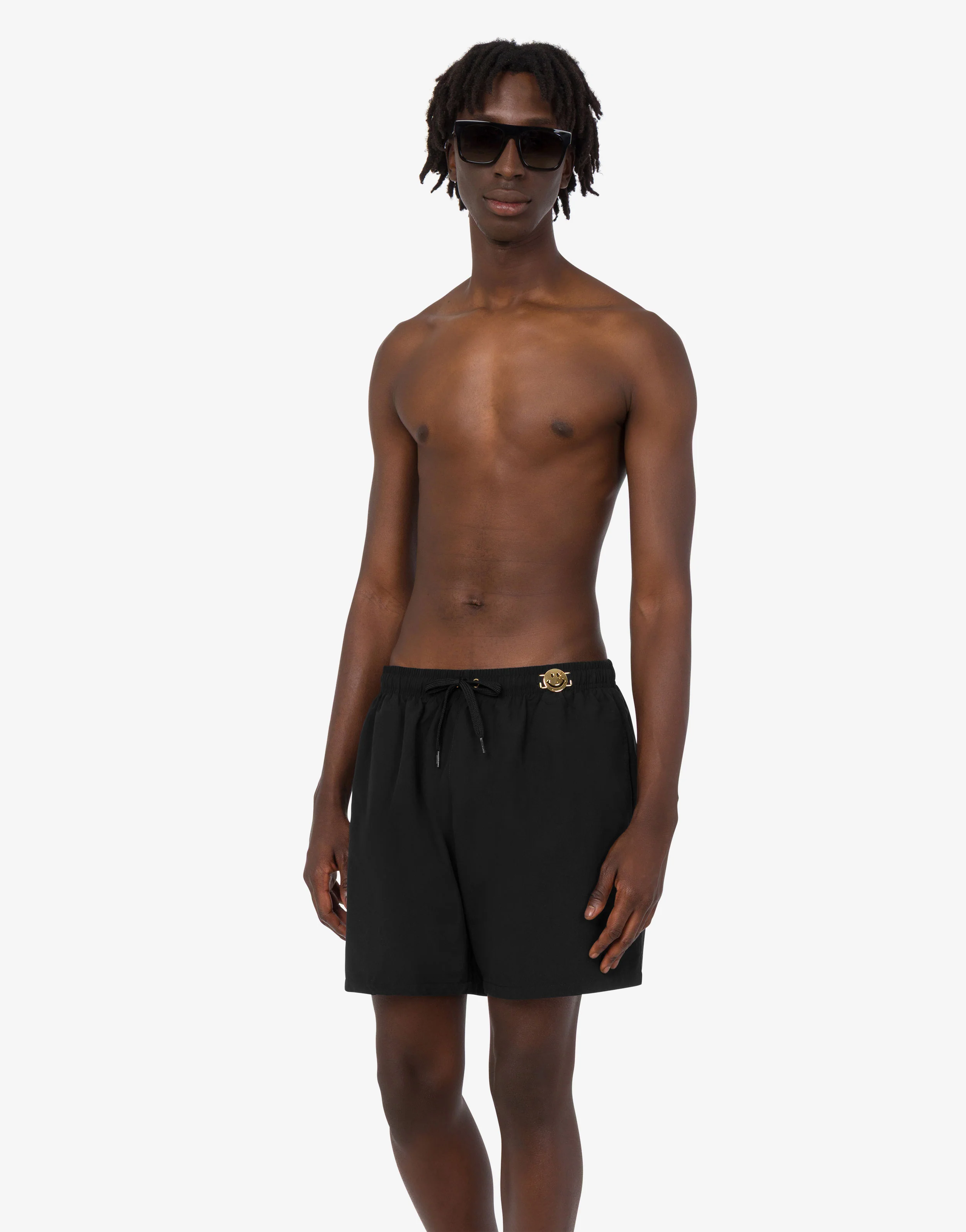 Smiley® Nylon Swim Boxer Shorts - Image 2