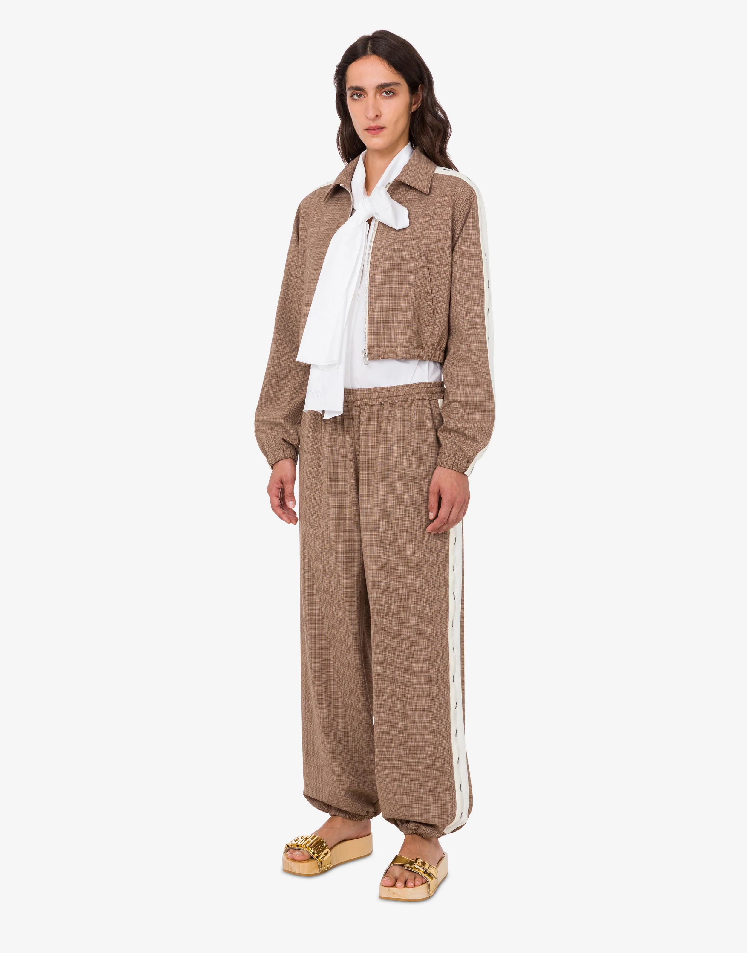 Stretch wool blend cloth jacket - Image 2