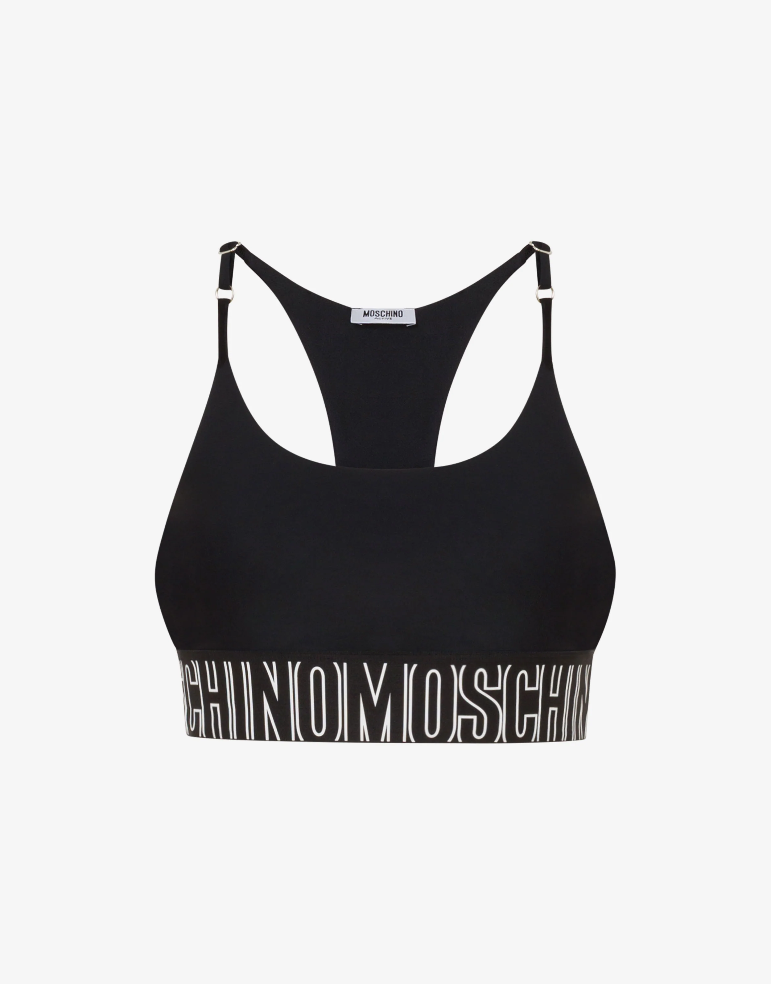 Technical fabric crop top